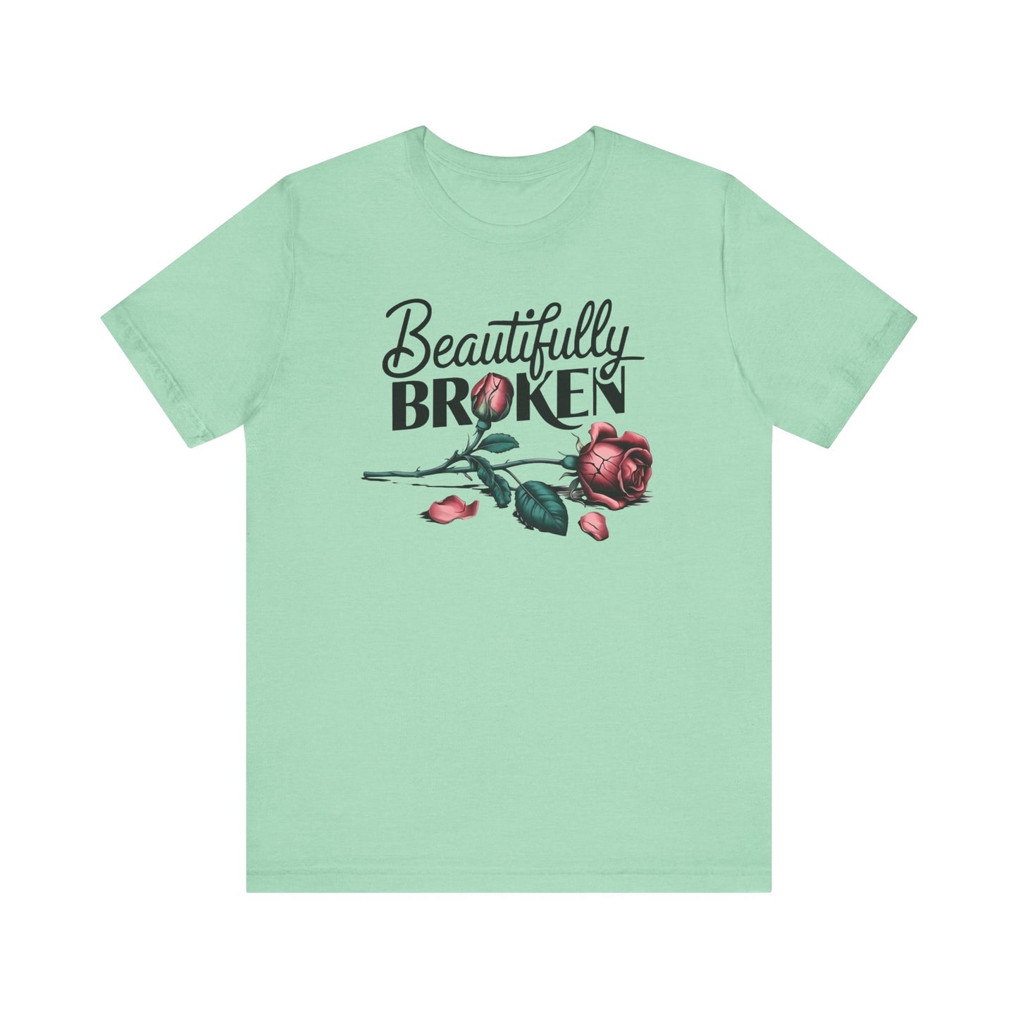 Camiseta Rosa “Beautifully Broken”: una camiseta empoderante con una elegancia suave