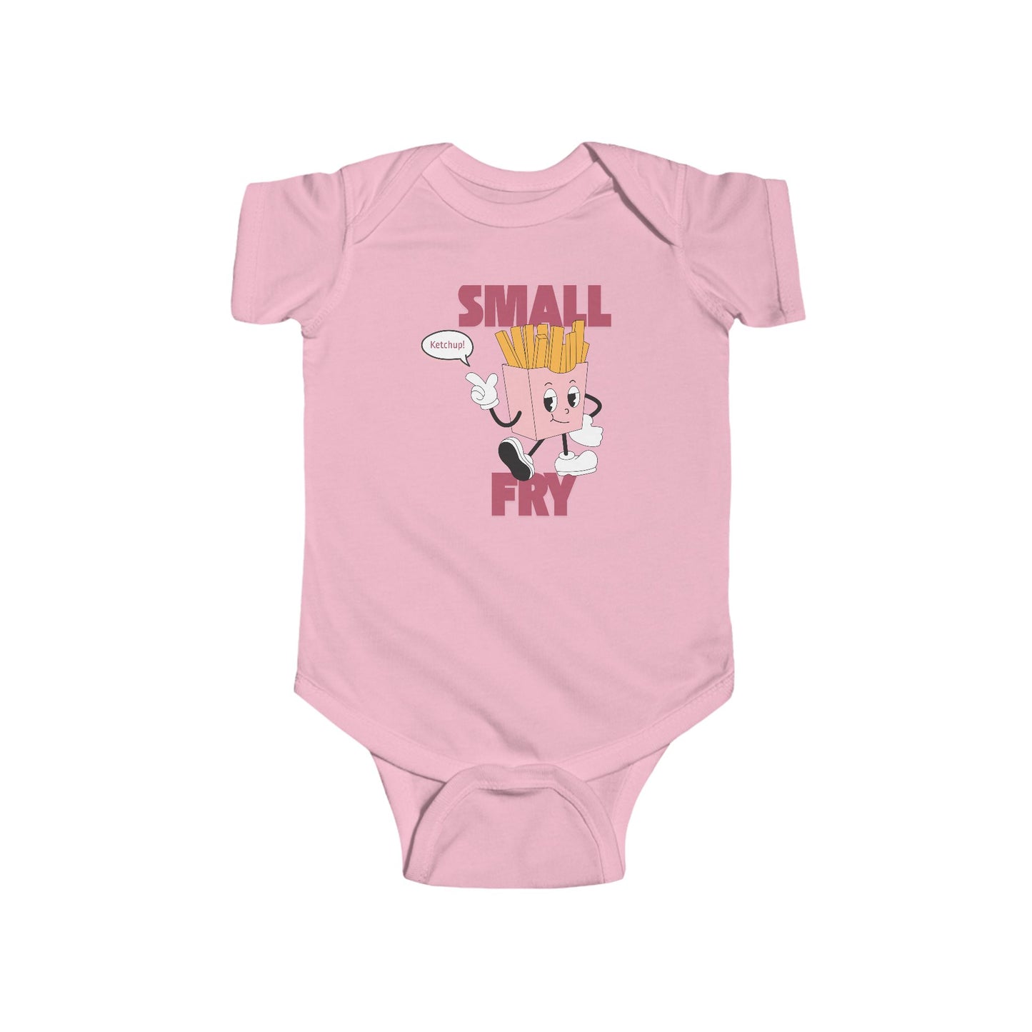 Small Fry Baby Onesie – Playful Food-Themed Outfit