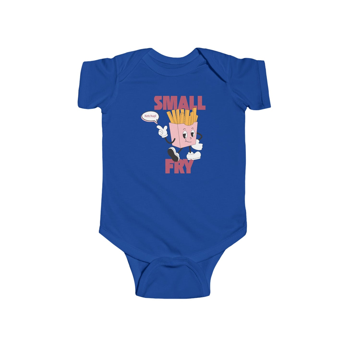 🍼🍟 “Small Fry” Baby Onesie – Adorable Funny Outfit for Little Snack Lovers 🍔✨