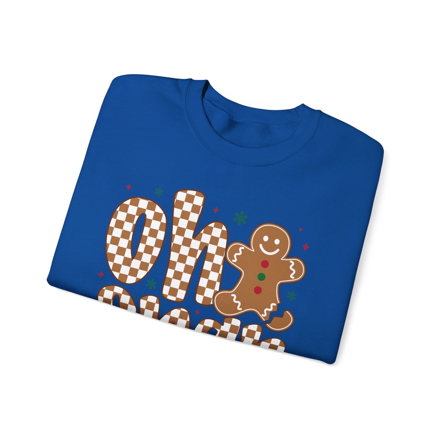 🍪✨ Oh Snap Gingerbread Crewneck – Cozy Pun for Cookie Lovers 🎄😄