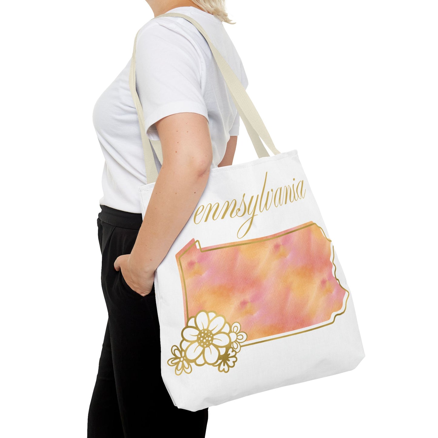 🌸 Pennsylvania State Floral Tote Bag – Elegant, Practical & Historic Charm 👜