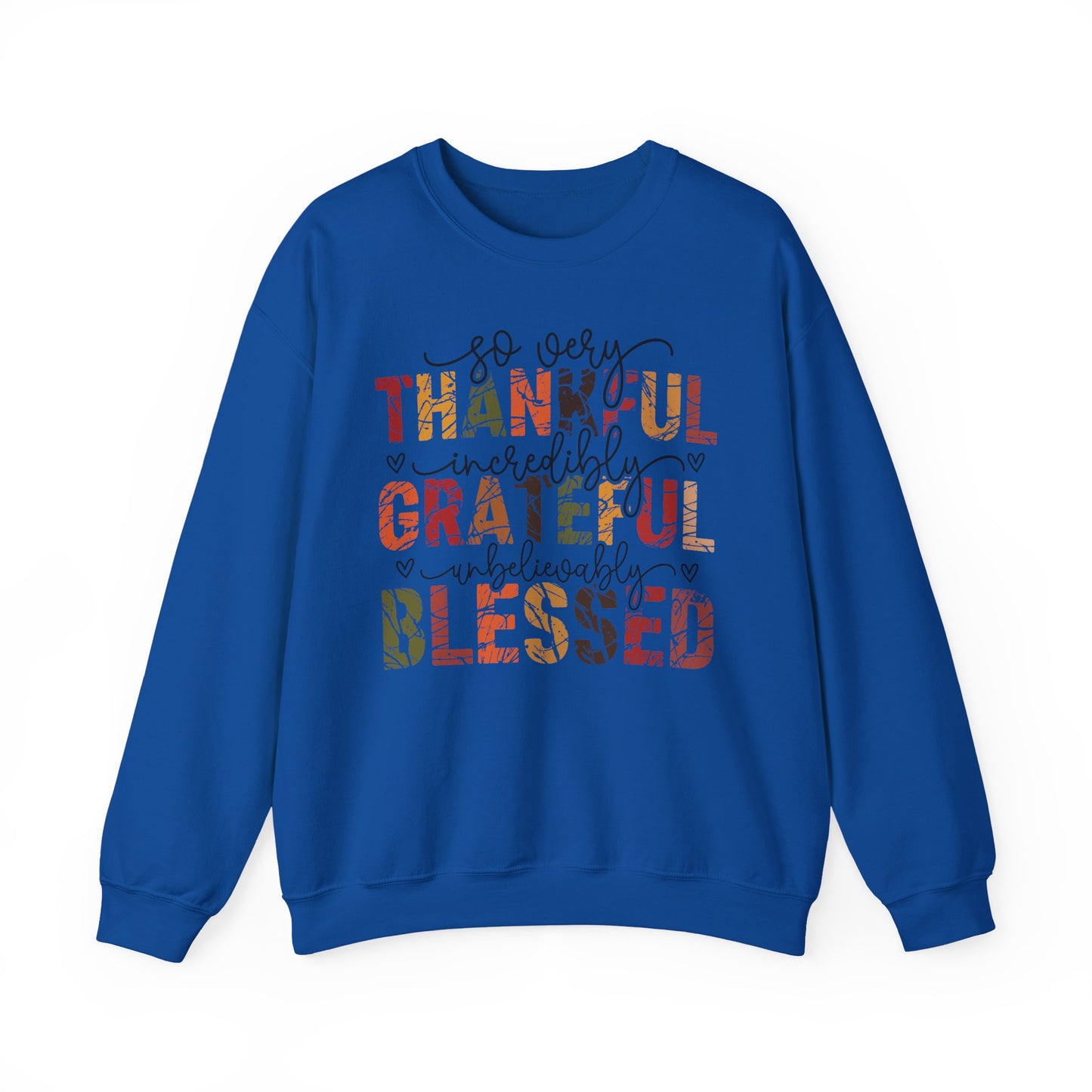 🤎✨ So Very Thankful, Incredibly Grateful, Unbelievably Blessed – Cozy Fall Sweatshirt 🍂🧡