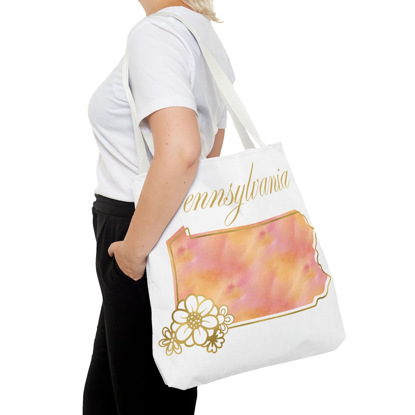 🌸 Pennsylvania State Floral Tote Bag – Elegant, Practical & Historic Charm 👜