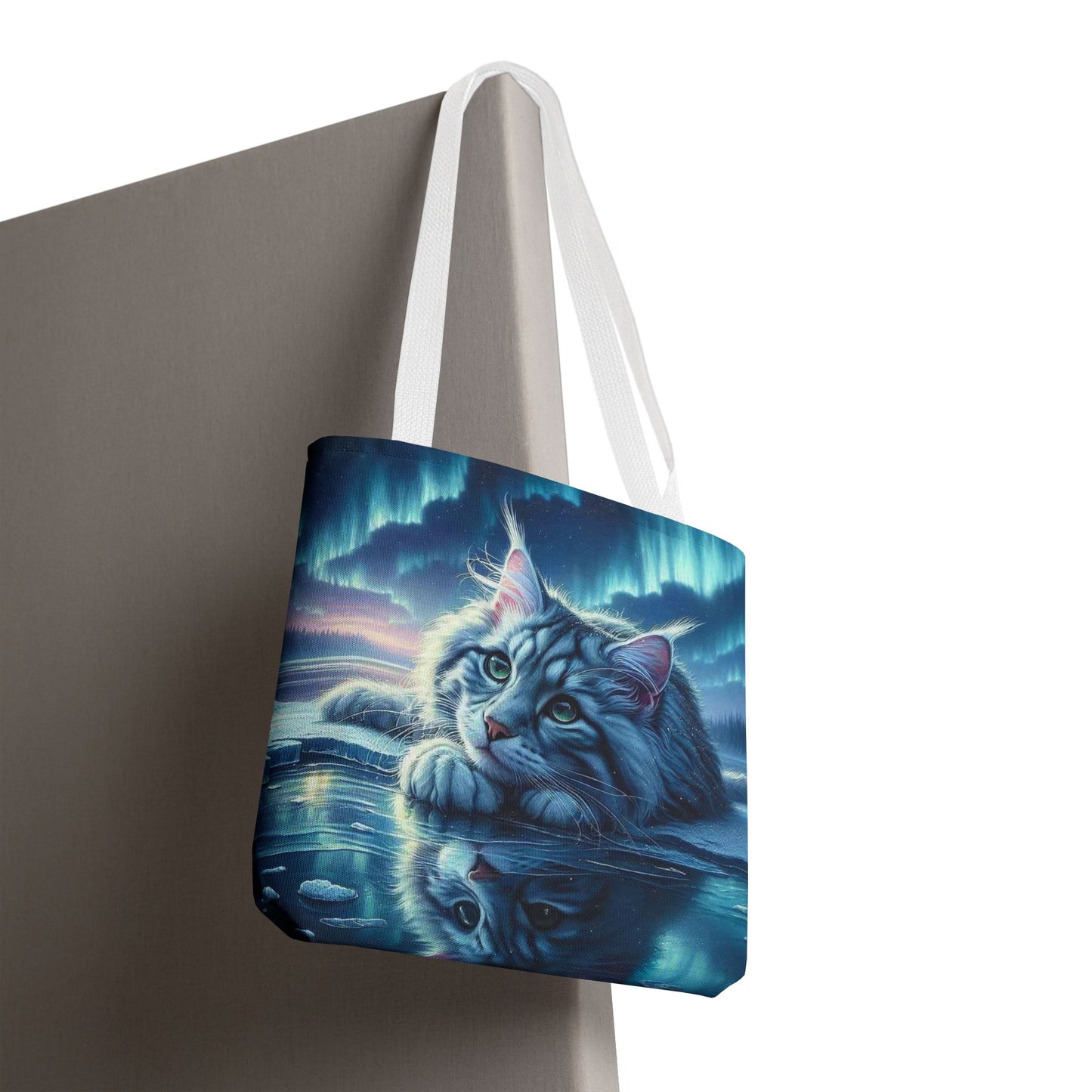 Bolso de mano Majestic Maine Coon Cat: duradero, elegante y reutilizable, ideal para amantes de los gatos, dueños de mascotas, para ir de compras, leer libros y para uso diario.