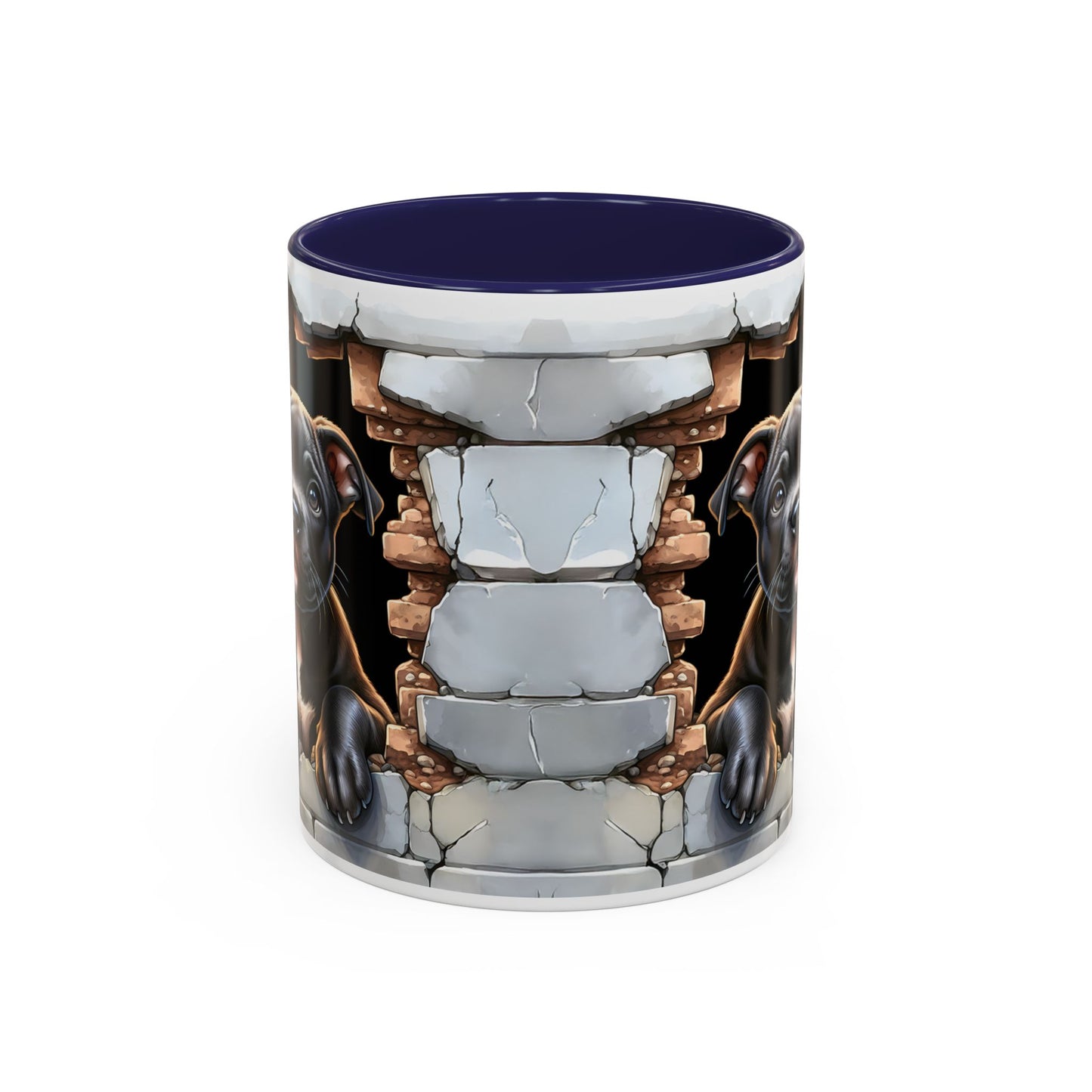 🐶☕ Pit Bull Puppy Accent Mug – Cute Breakthrough Pup Design ✨