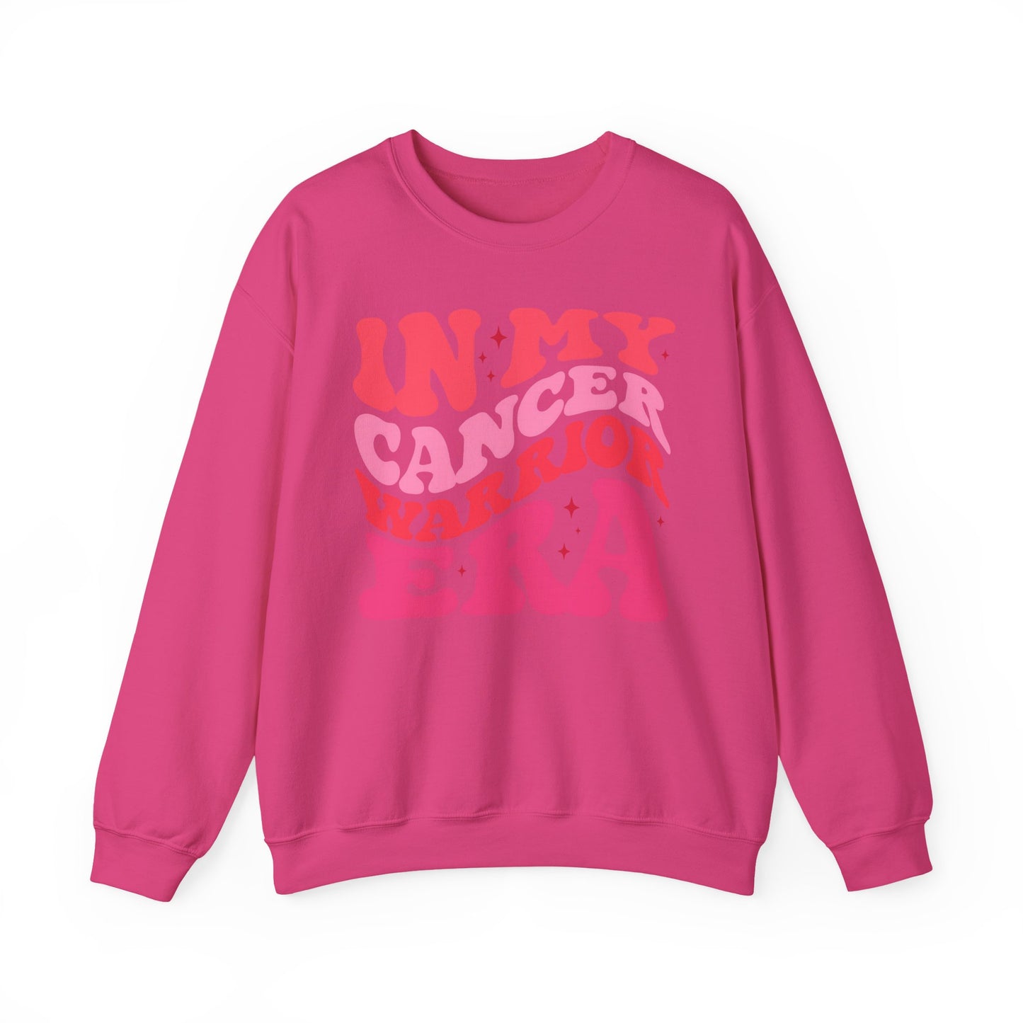 🌟🎀 In My Cancer Warrior Era Sweatshirt – Retro Breast Cancer Awareness Crewneck
