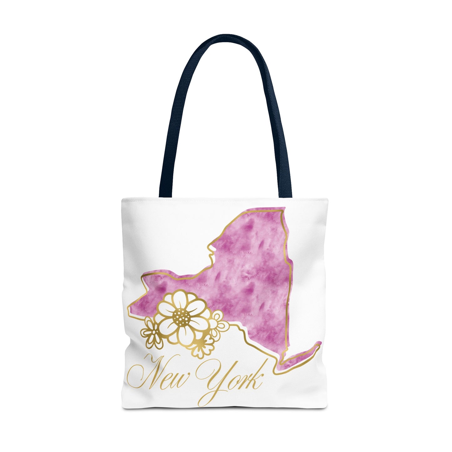 🗽 New York State Floral Tote Bag – Chic, Practical & City Charm 🌸