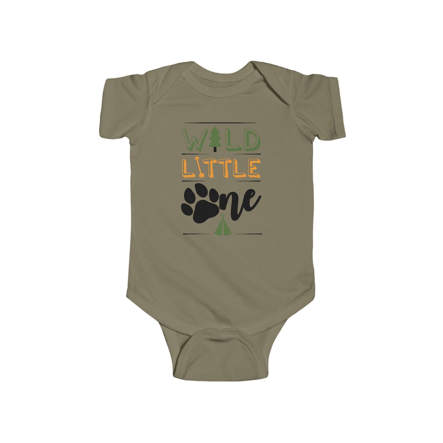 Wild Little Baby Onesie – Adventure-Ready Outfit for Your Tiny Explorer 🌲⛺