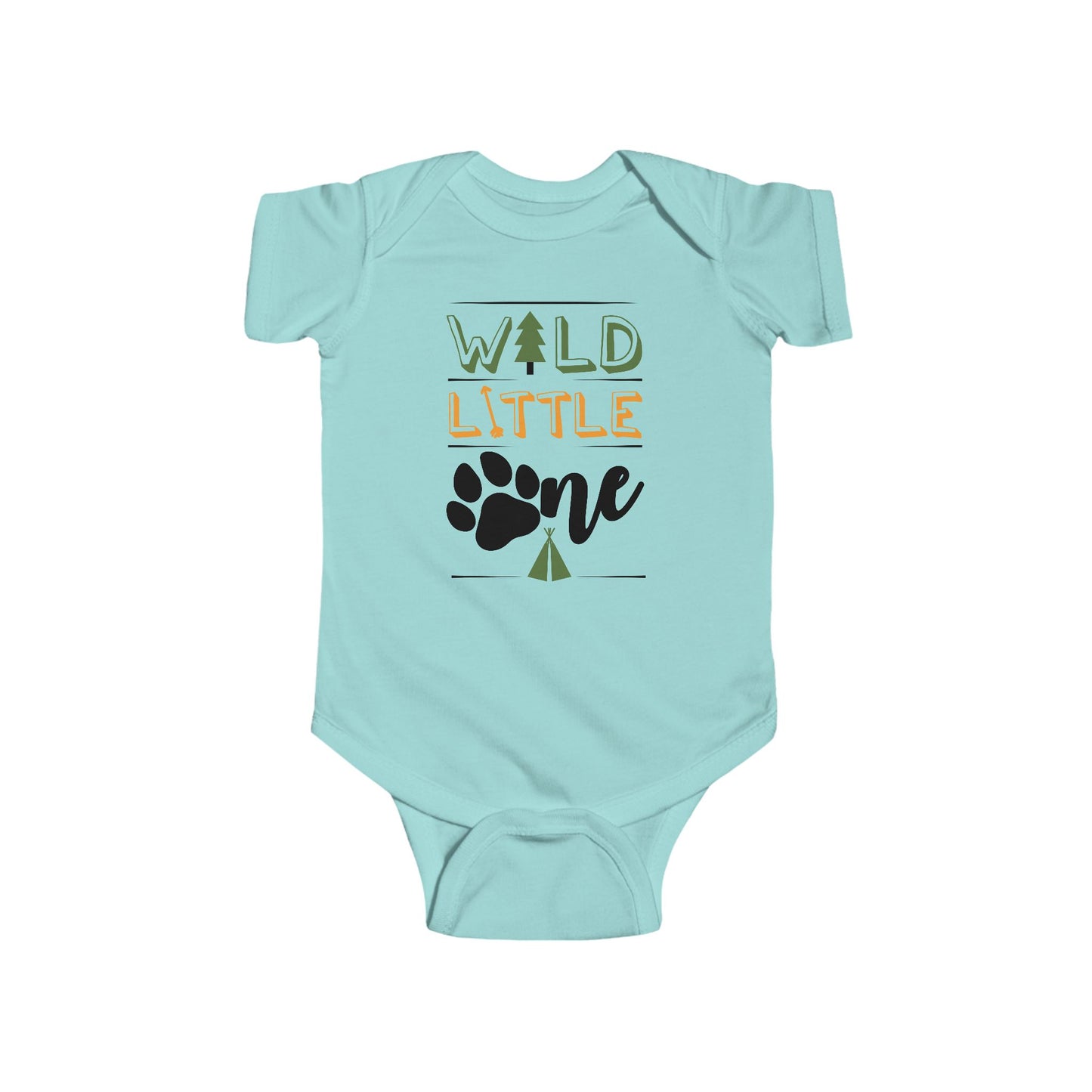 Wild Little Baby Onesie – Adventure-Ready Outfit for Your Tiny Explorer 🌲⛺