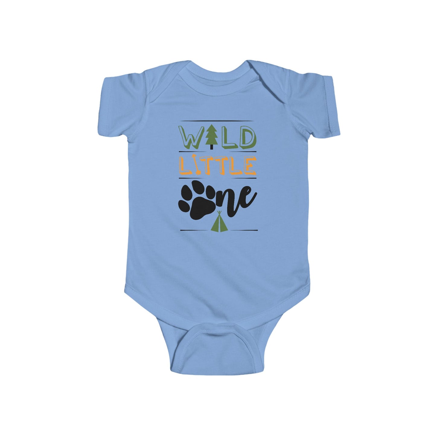Wild Little Baby Onesie – Adventure-Ready Outfit for Your Tiny Explorer 🌲⛺