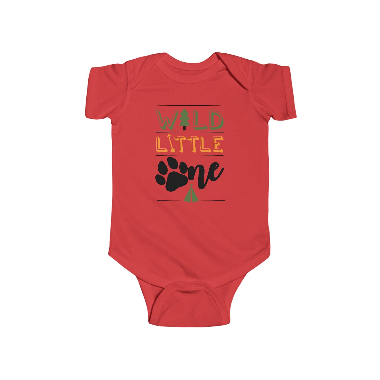 Wild Little Baby Onesie – Adventure-Ready Outfit for Your Tiny Explorer 🌲⛺