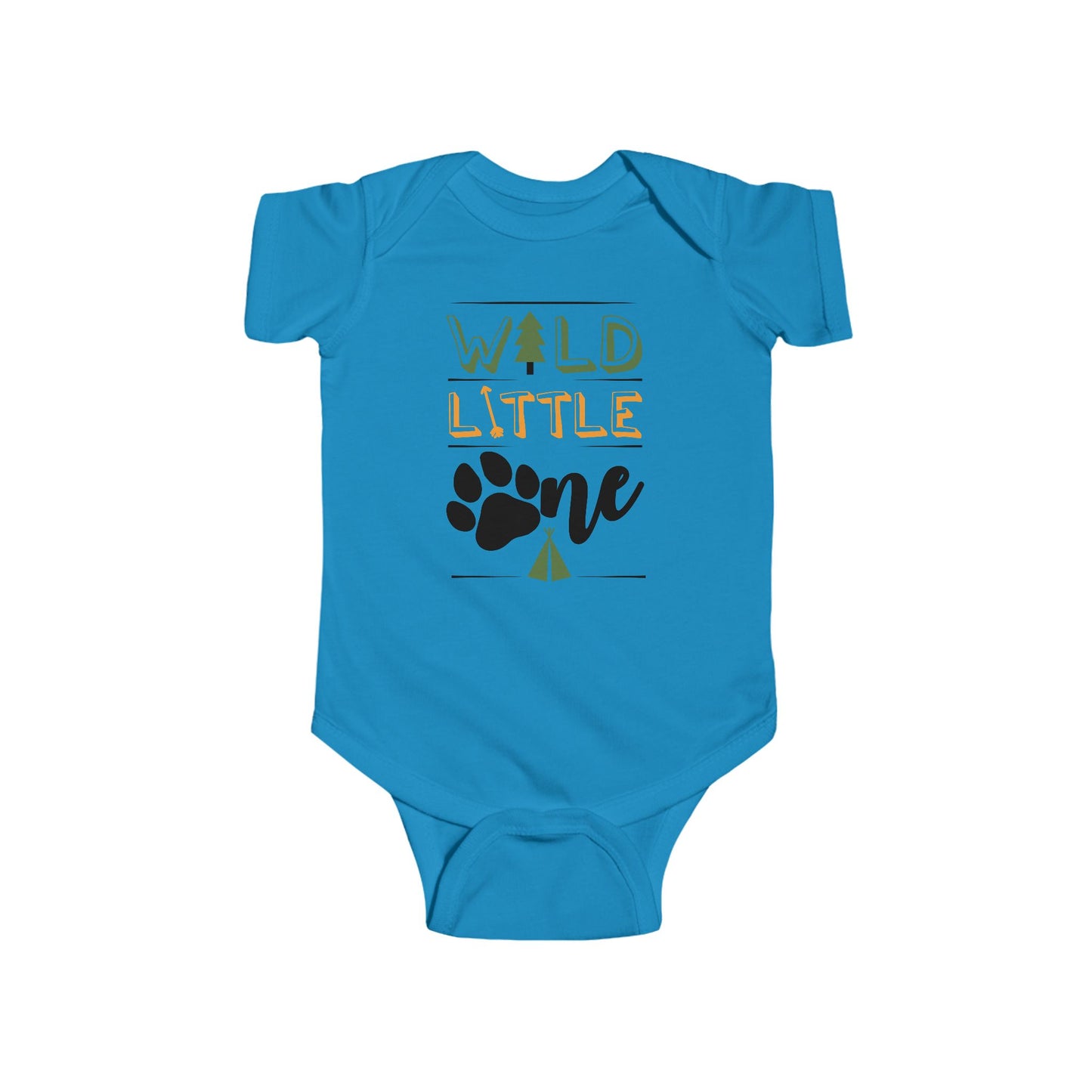 Wild Little Baby Onesie – Adventure-Ready Outfit for Your Tiny Explorer 🌲⛺