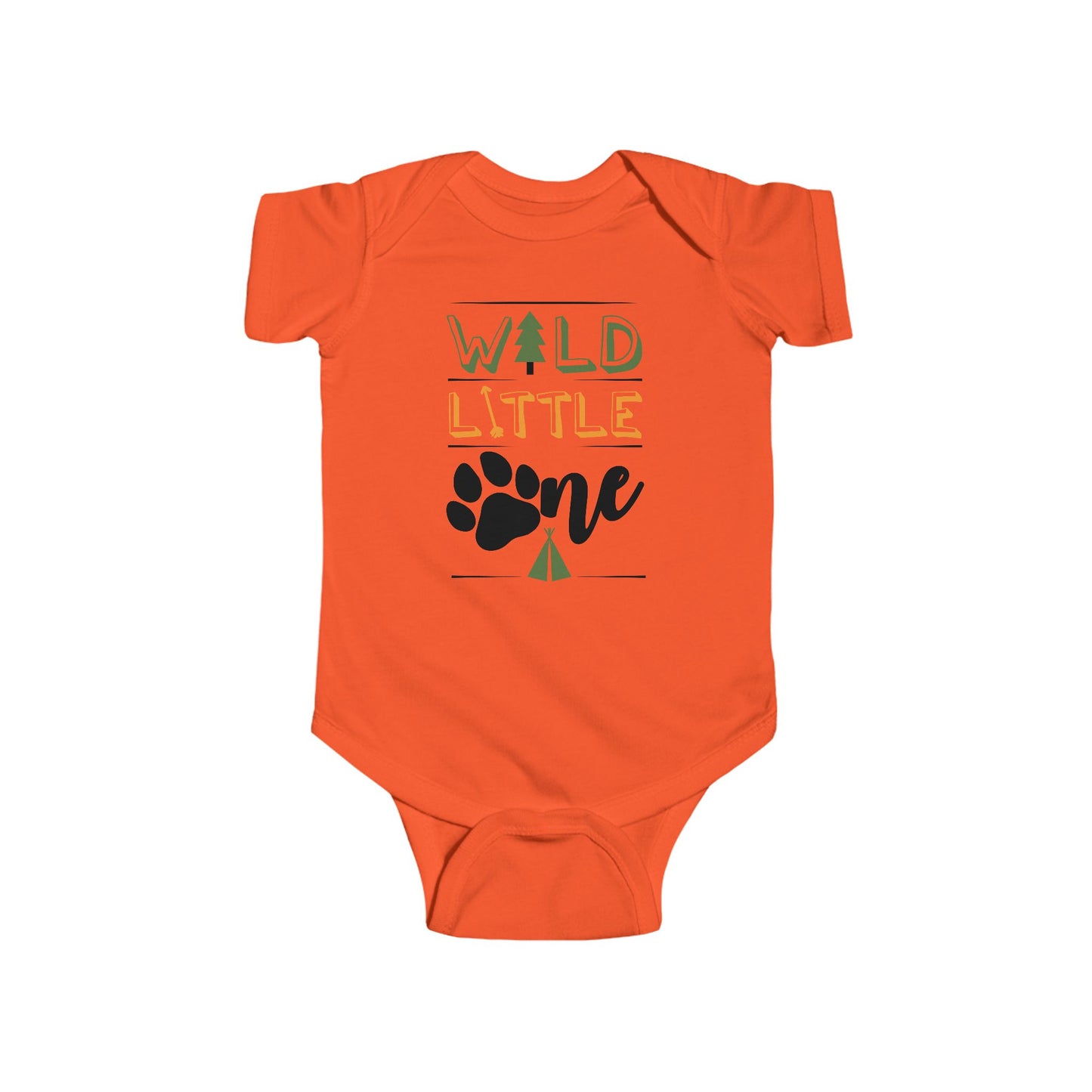 Wild Little Baby Onesie – Adventure-Ready Outfit for Your Tiny Explorer 🌲⛺