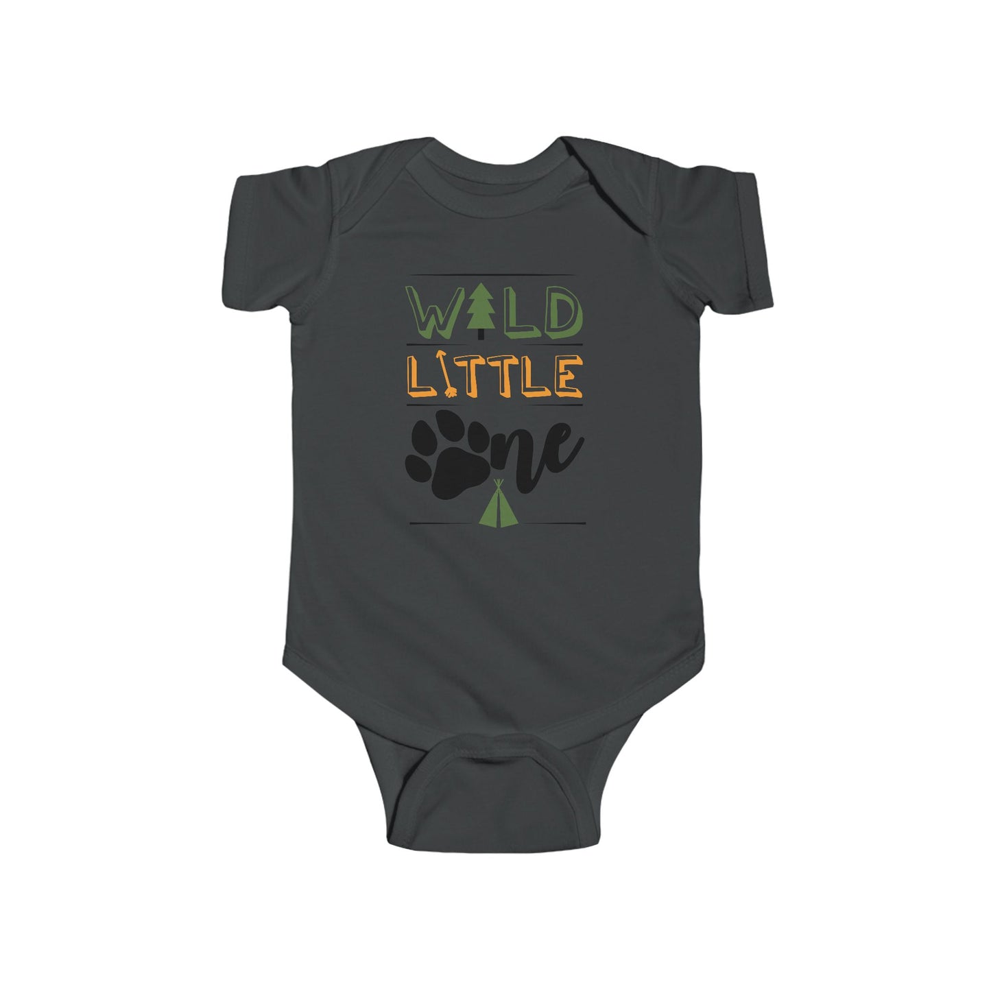 Wild Little Baby Onesie – Adventure-Ready Outfit for Your Tiny Explorer 🌲⛺