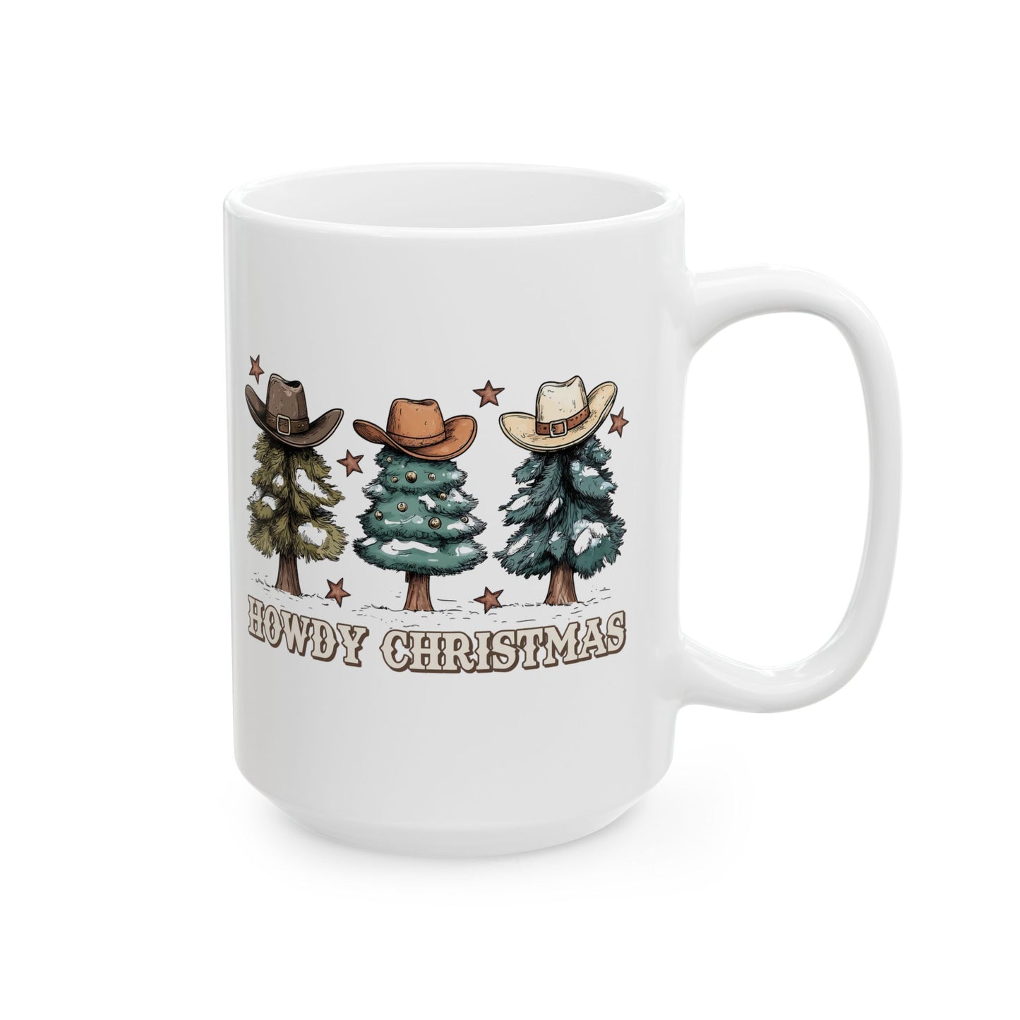 🎄🤠 Howdy Christmas Cowboy Mug – Western Holiday Cheer in Every Sip! ☕⭐