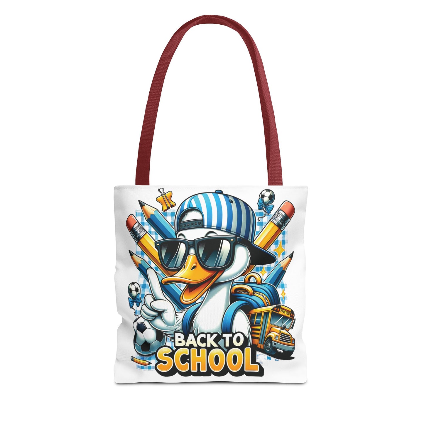 🦆 Cool Duck Back to School Tote – Waddle into the School Year in Style 🏫
