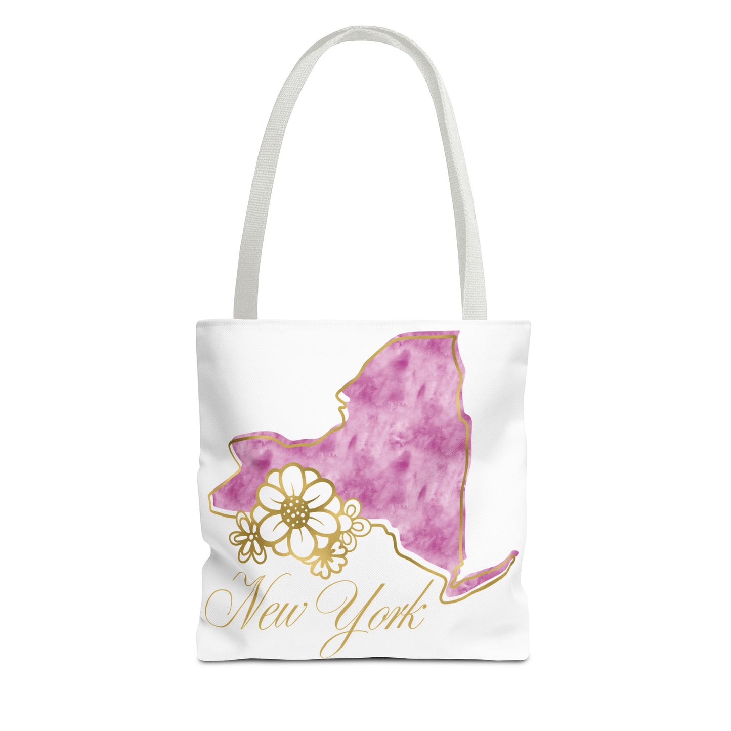 🗽 New York State Floral Tote Bag – Chic, Practical & City Charm 🌸