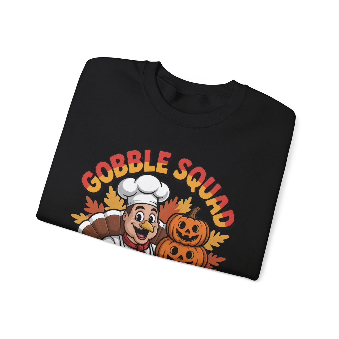 🦃🍂 Gobble Squad Thanksgiving Sweatshirt – Fun Fall Vibes for the Season