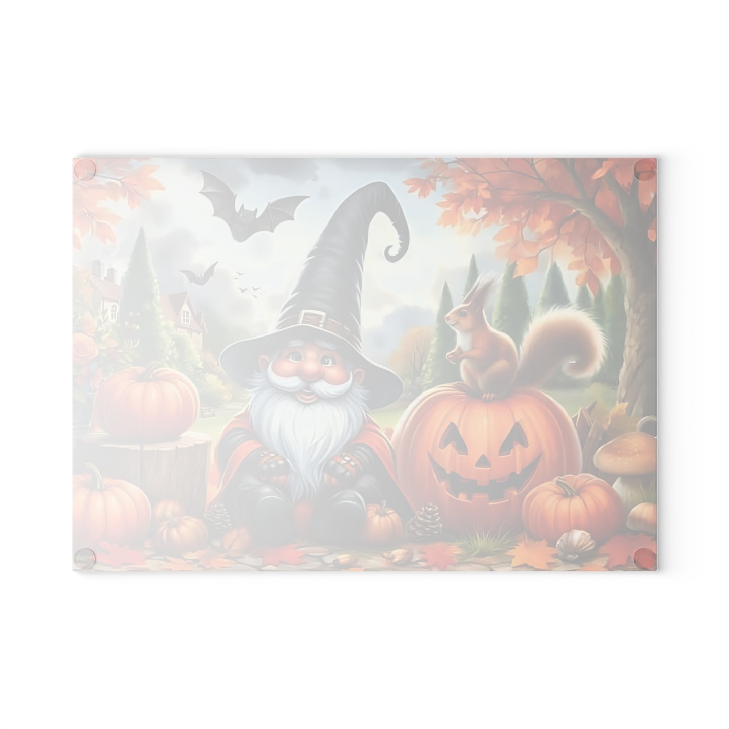 🎃🧙 Halloween Gnome Cutting Board – Spooky Fun & Autumn Charm 🍂🦇