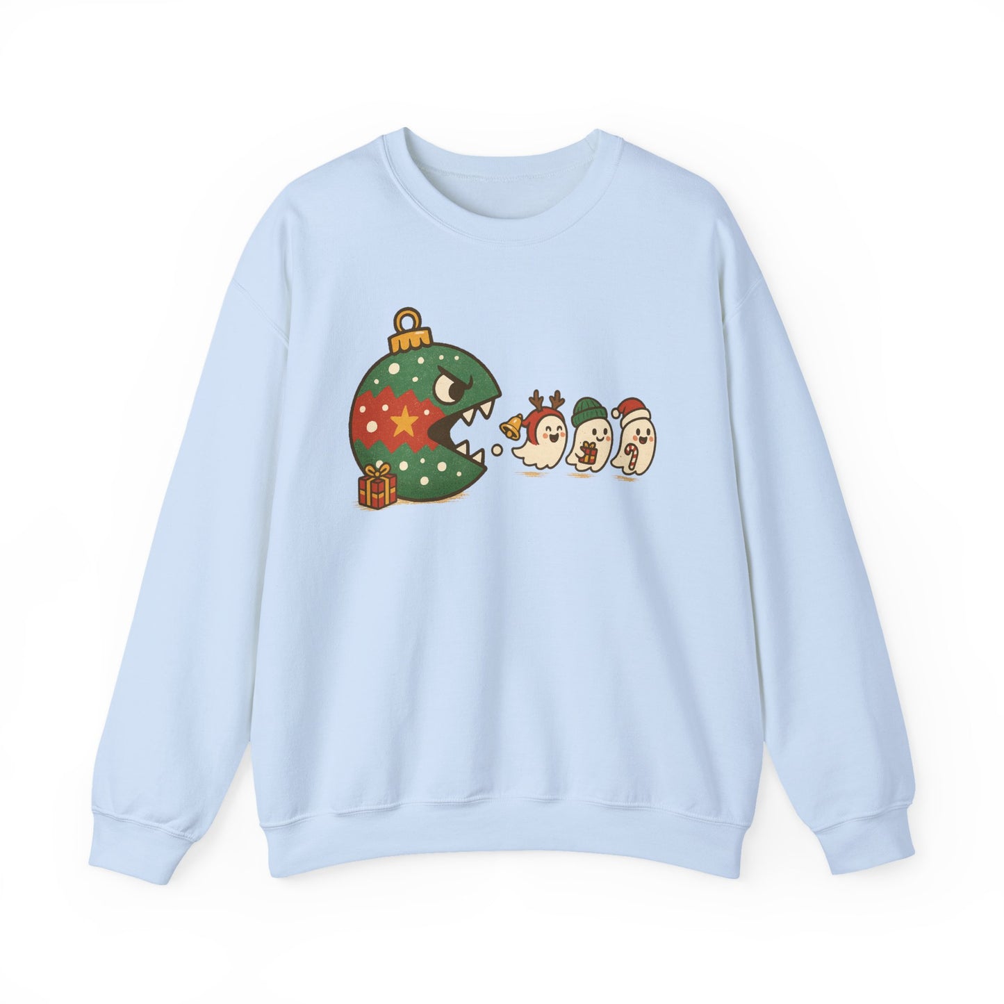 👻🎄 Chompmas Ghost Sweatshirt – Festive, Funny & Cozy 🎁✨