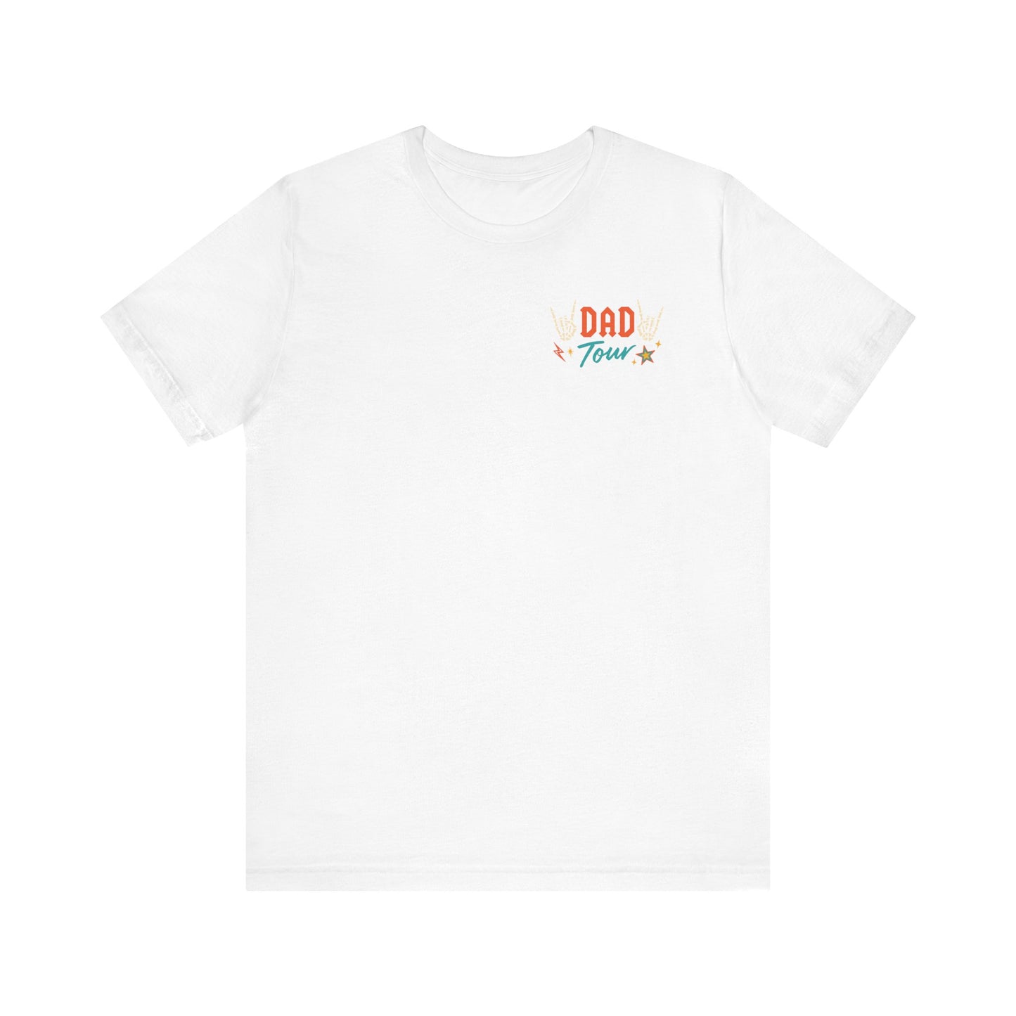 🎤 DAD TOUR – Camiseta divertida para papá inspirada en un concierto