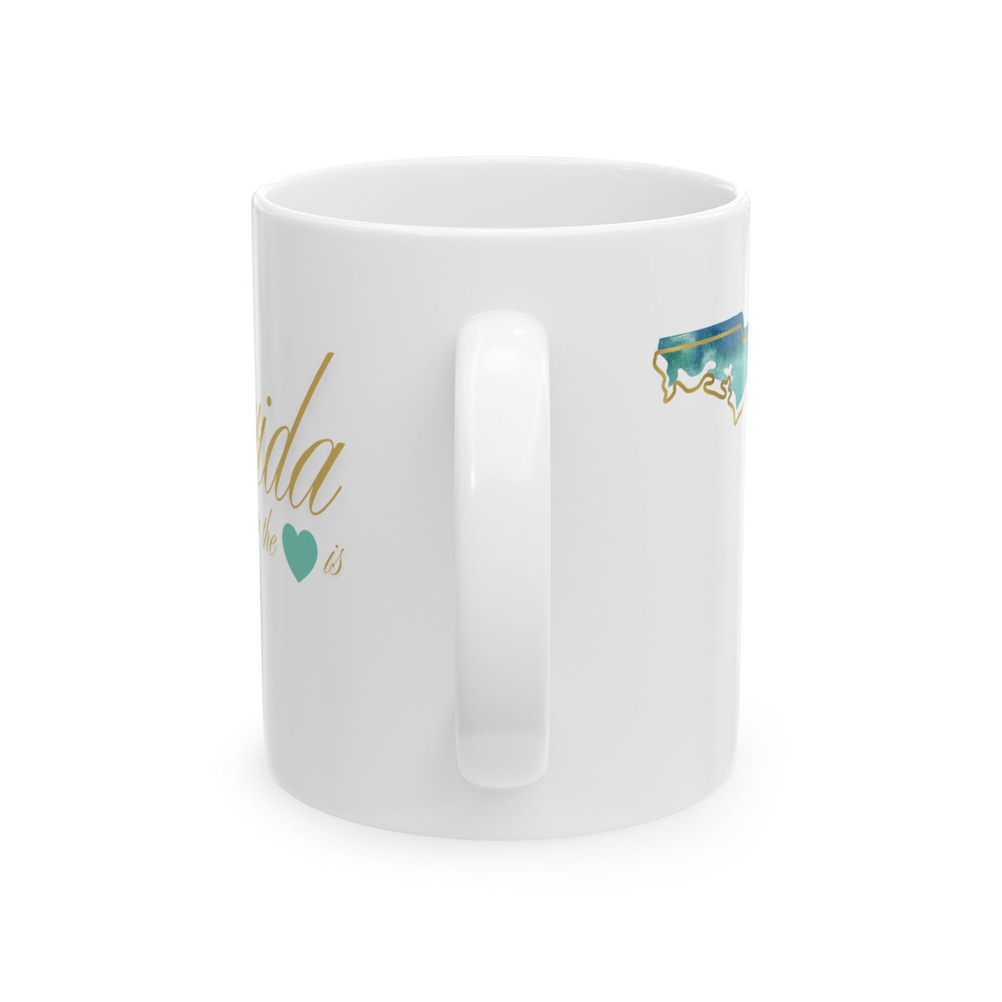 ☕ Home is Where the ❤️ Is – Florida Mug – Sunshine State Sips ☀️