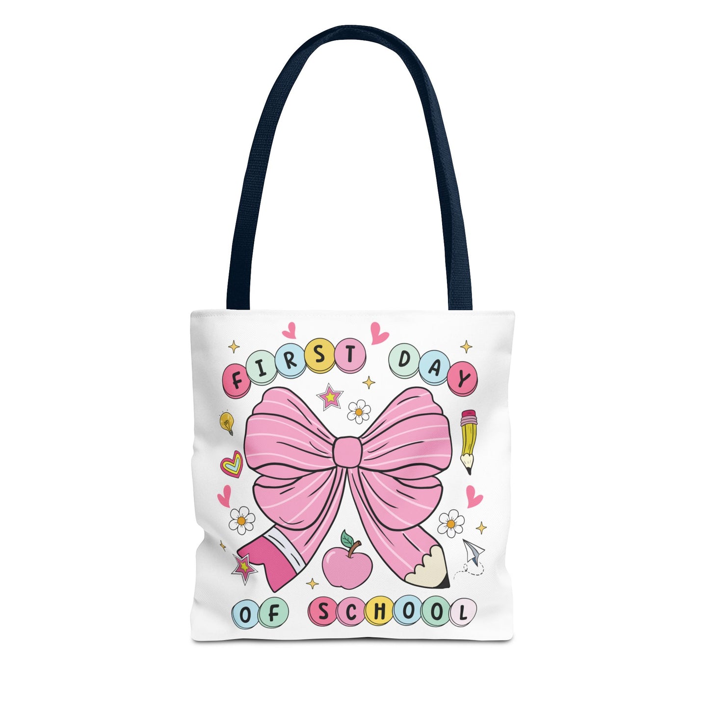 🎀 Coquette First Day of School Tote – Sweet Style for a Smart Start 📚