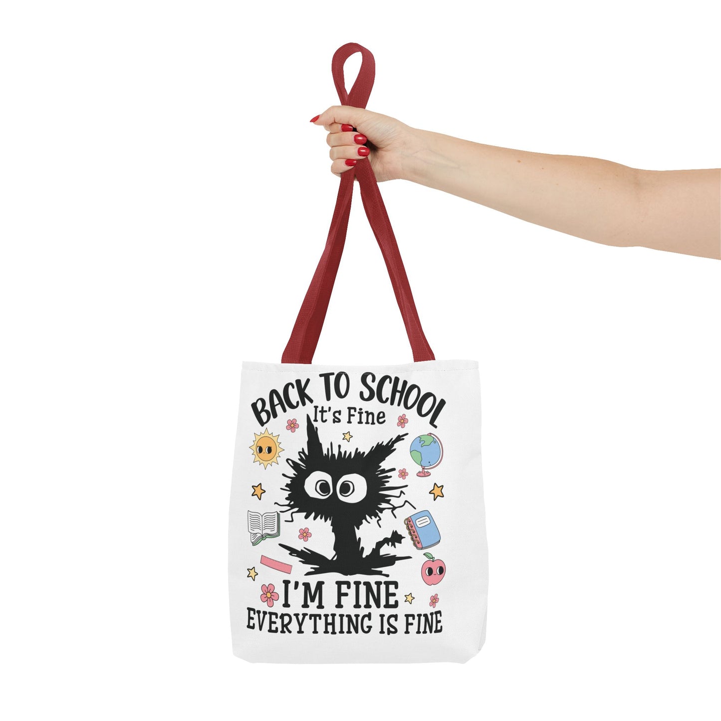 👀 I See Smart People Tote – Kawaii School Vibes with a Clever Twist 🍎