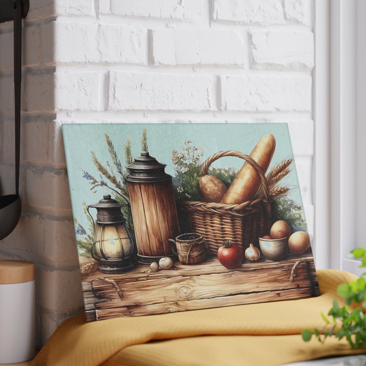 Tabla de cortar de vidrio, tabla de charcutería, tabla de cortar única, tabla de cortar de vidrio templado, regalo de inauguración de la casa, tabla de cortar personalizada
