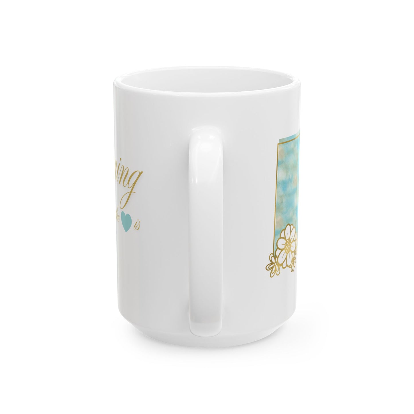 ☕ Home is Where the ❤️ Is – Wyoming Mug – Western Skies & Warm Sips 🤠