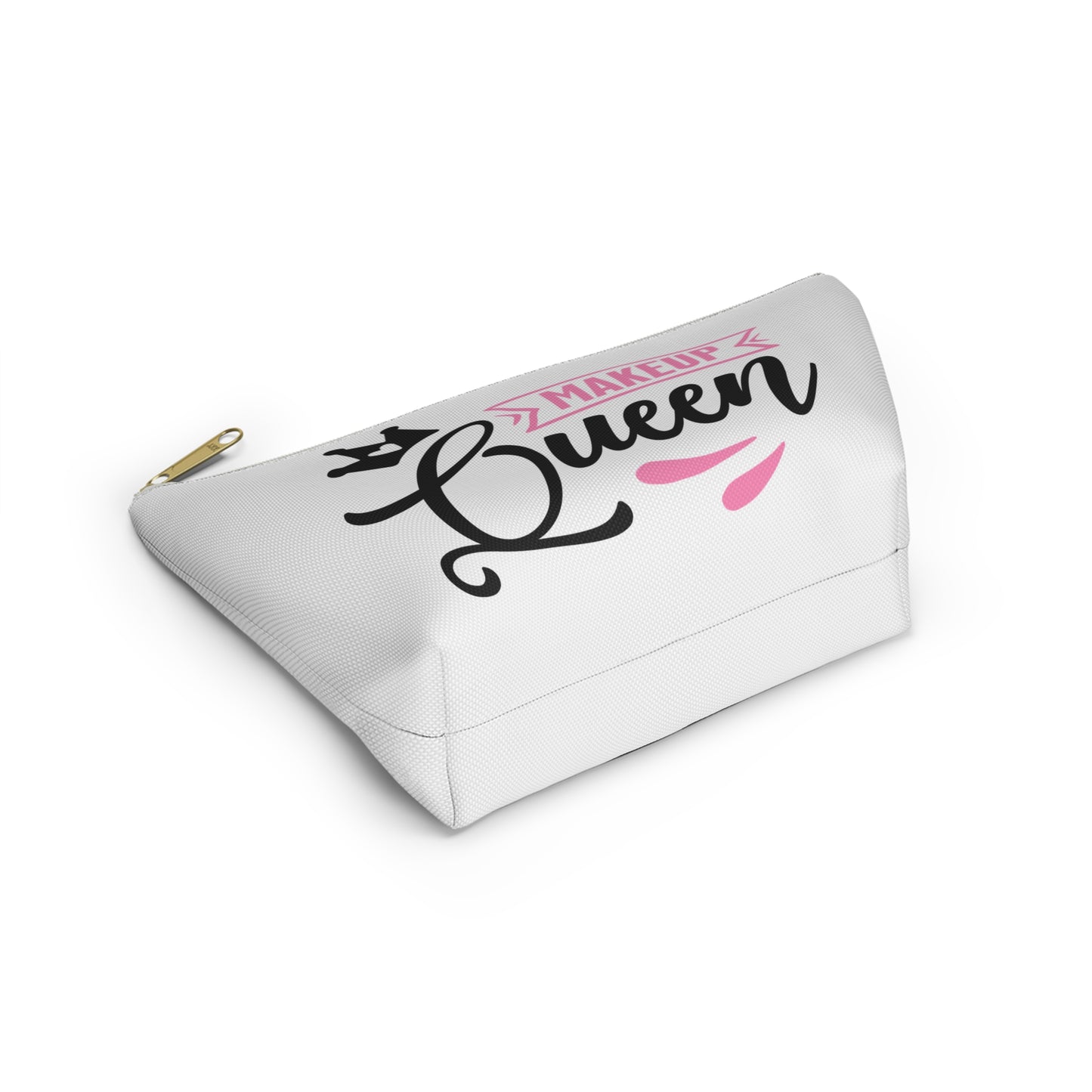 Accessory Pouch – "Makeup Queen" Pink Makeup Bag