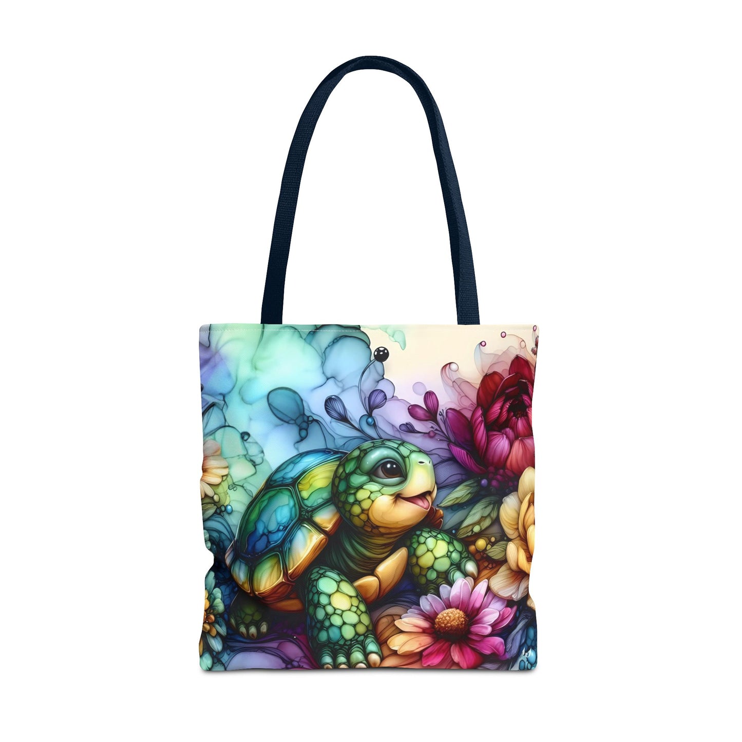 Bolsa de mano - Diseño de tortugas coloridas