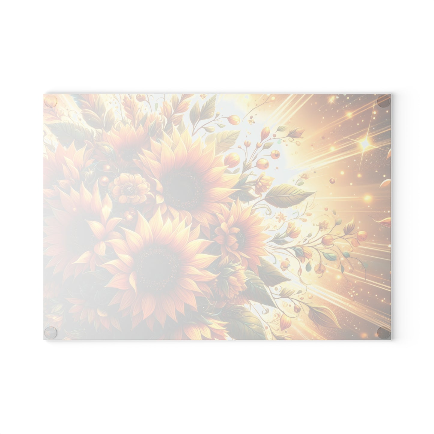 🌻 Sunflower Radiance Cutting Board – Brighten Your Kitchen with Golden Charm ☀️