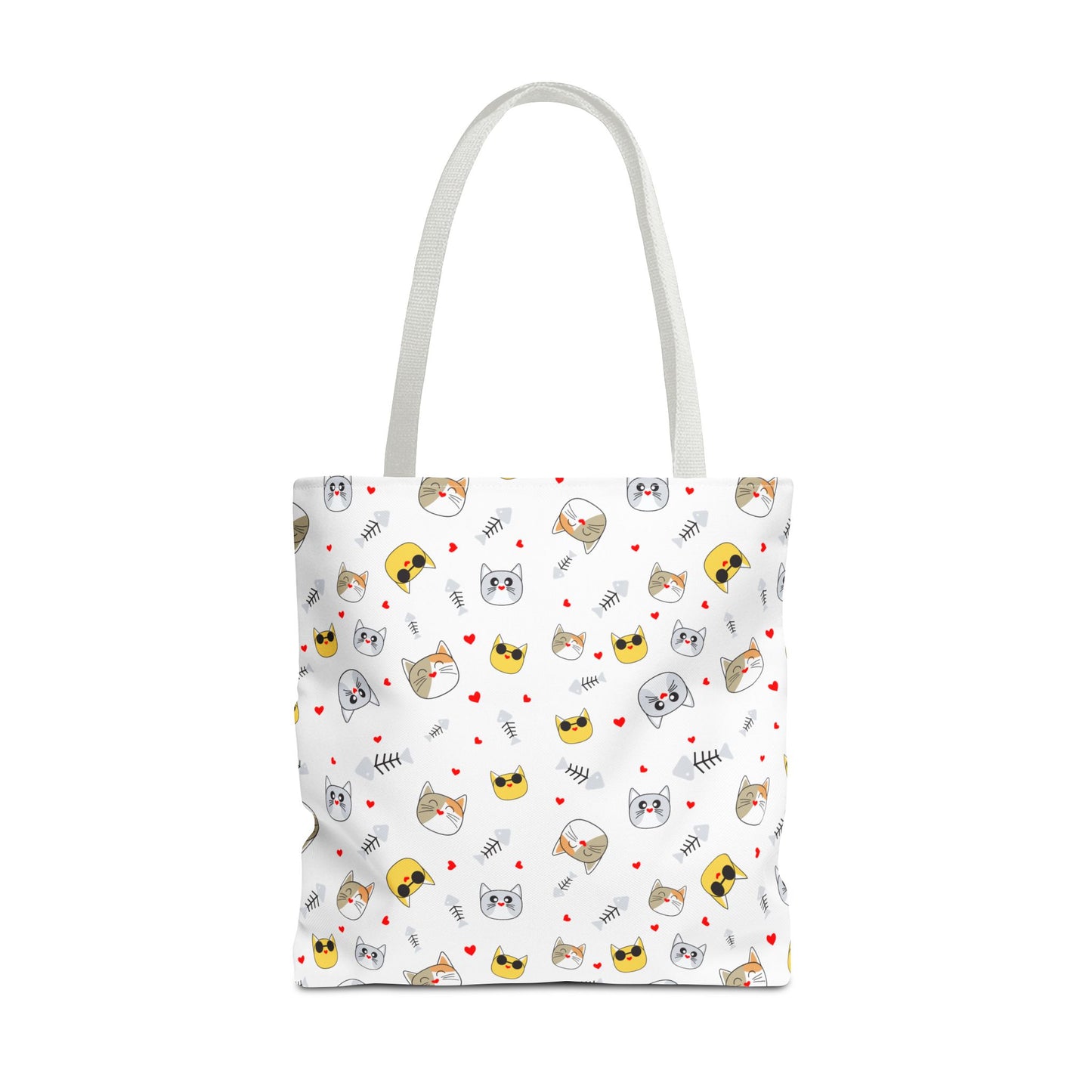 Charming Cat Lover Tote Bag – Durable, Spacious, and Perfect for Shopping, Work, or Everyday Adventures!