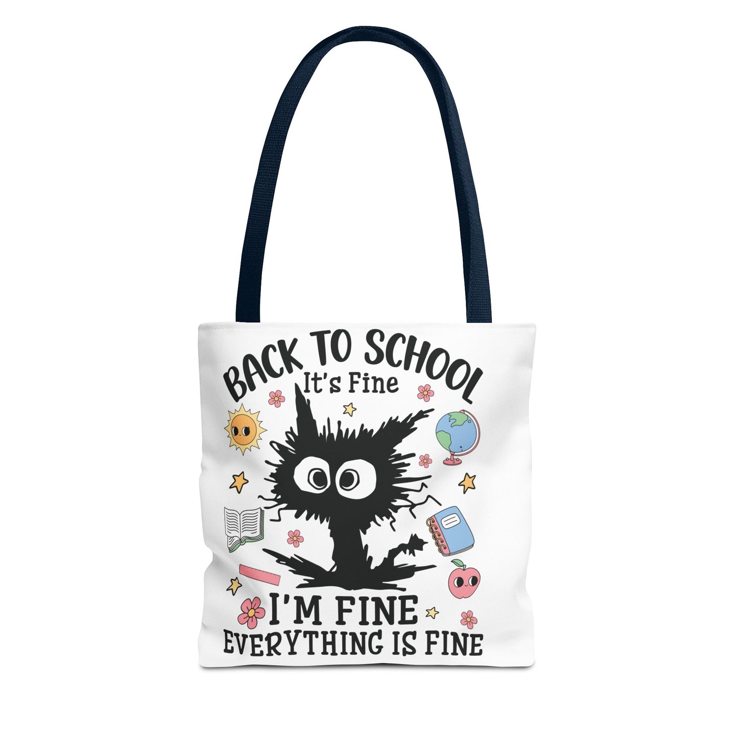 👀 I See Smart People Tote – Kawaii School Vibes with a Clever Twist 🍎