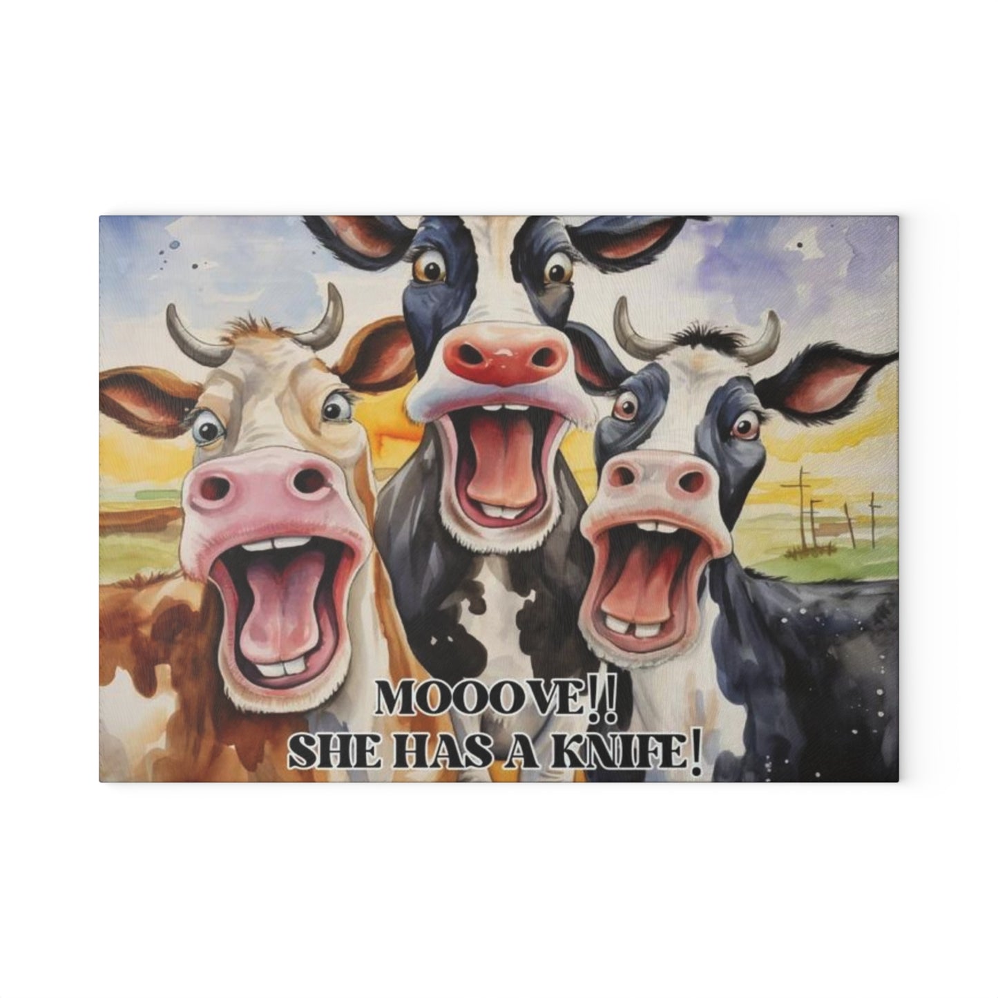 Tabla de cortar de vaca divertida, regalo para mamás, decoración de cocina, vacas graciosas, regalo humorístico para mamás, regalos de vaca, tabla de charcutería, regalos para amantes de las vacas