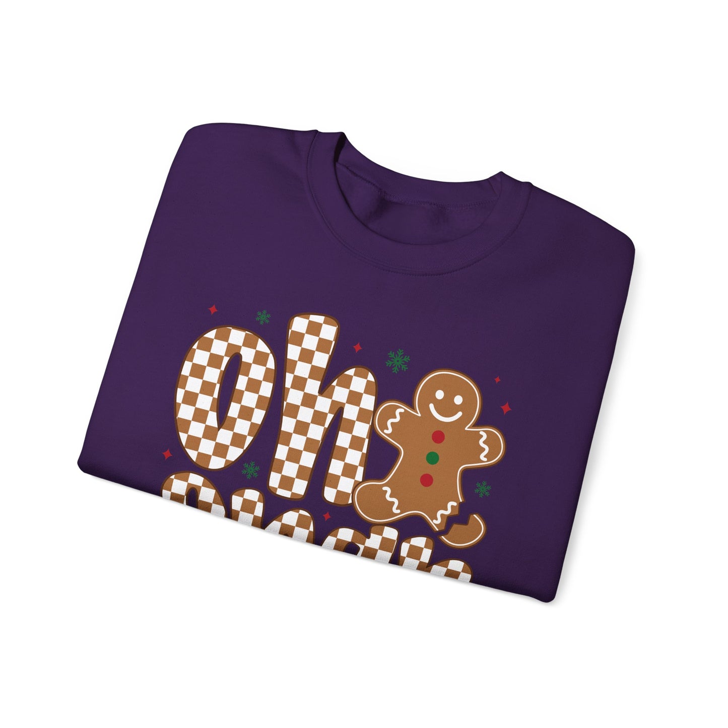 🍪✨ Oh Snap Gingerbread Crewneck – Cozy Pun for Cookie Lovers 🎄😄