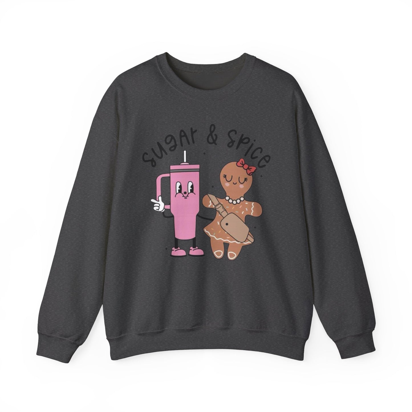 🍬✨ Sugar & Spice Sweatshirt – Sweet Gingerbread & Cozy Vibes 🎄☕