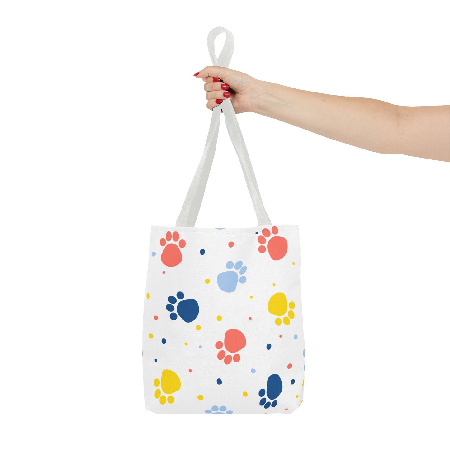 Bolsa de mano con estampado de patas | Para llevar a diario, ideal para amantes de las mascotas