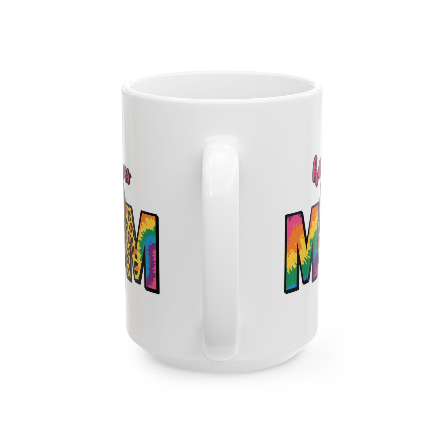 💥 Hot Mess Mom Mug – Fun, Vibrant, and Perfect for the Colorful Mom! 🌈