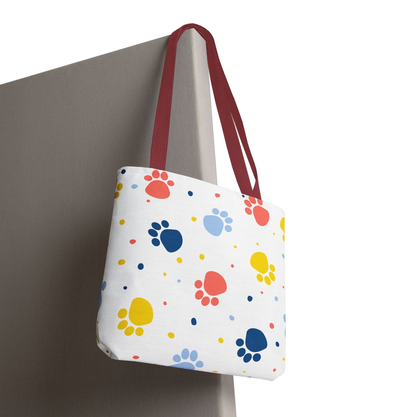 Bolsa de mano con estampado de patas | Para llevar a diario, ideal para amantes de las mascotas