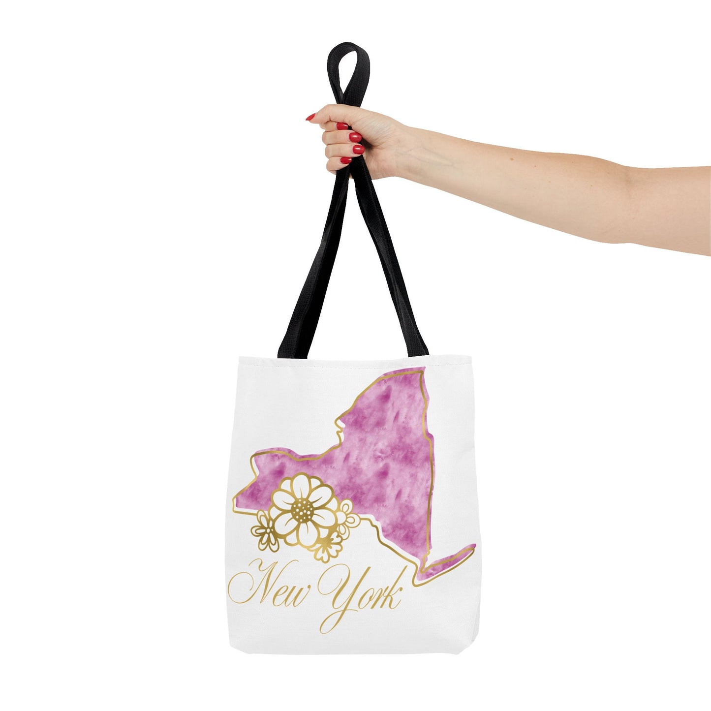 🗽 New York State Floral Tote Bag – Chic, Practical & City Charm 🌸