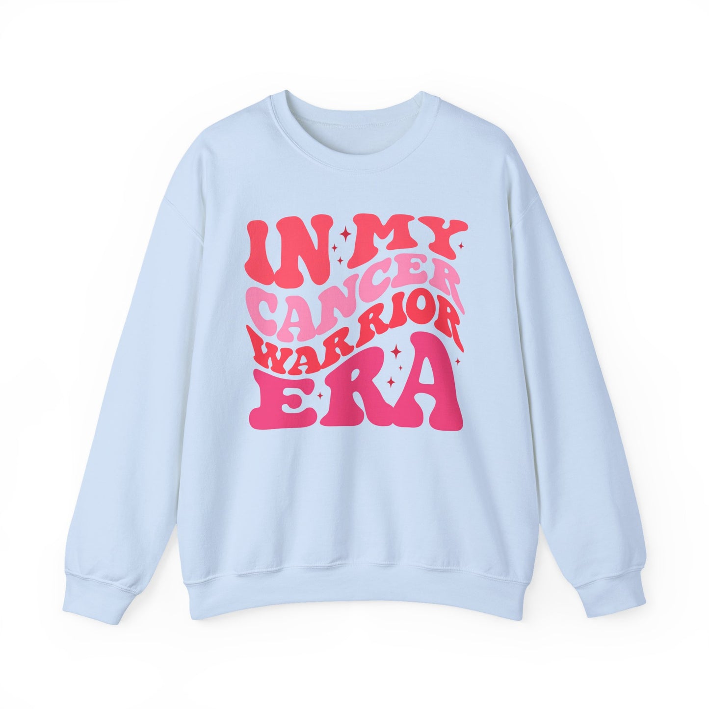 🌟🎀 In My Cancer Warrior Era Sweatshirt – Retro Breast Cancer Awareness Crewneck