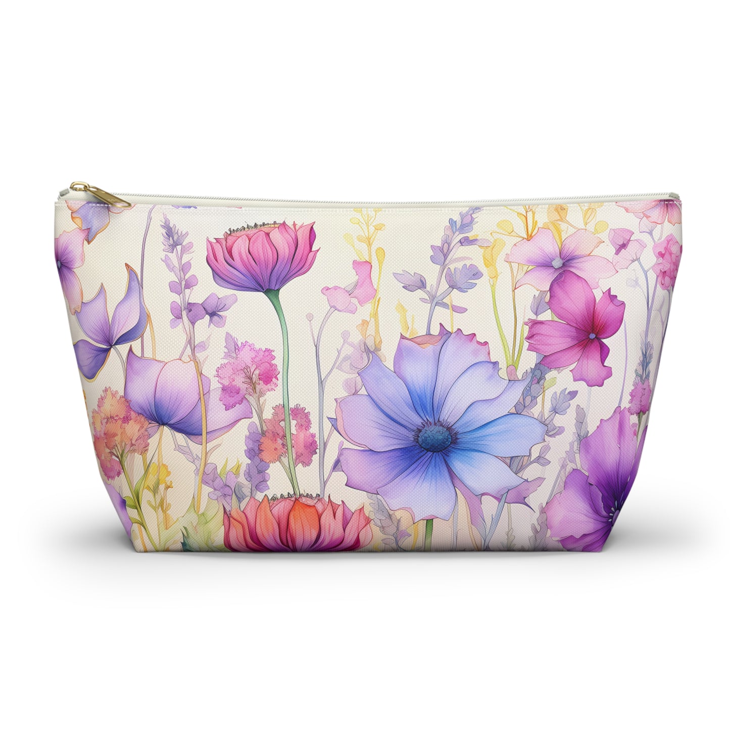 Accessory Pouch – Floral Garden Makeup Bag