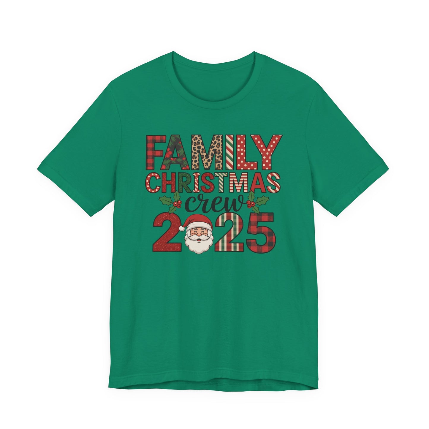 🎅 Family Christmas Crew 2025 T-Shirt – Matching Holiday Santa Tee 🌲✨