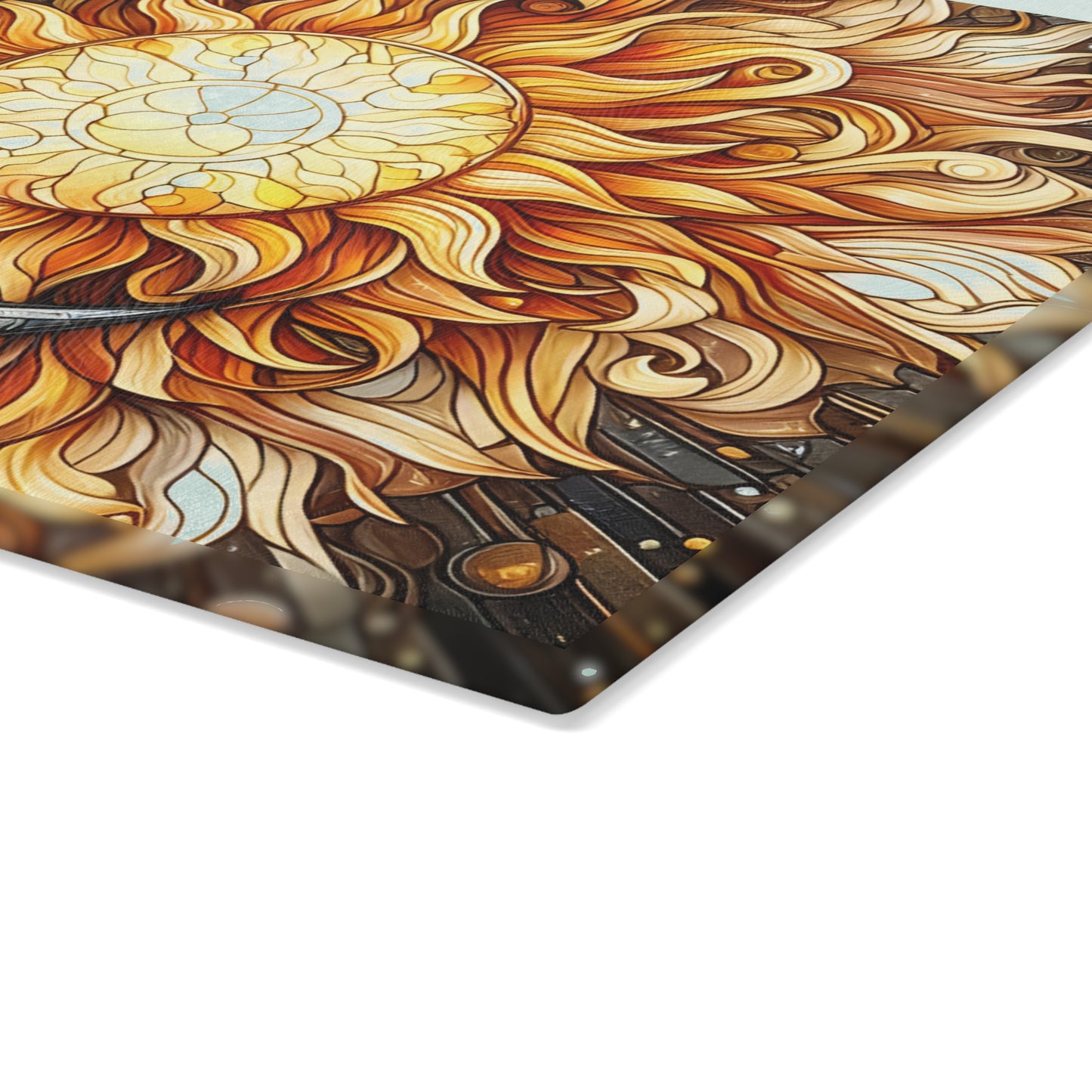 🌙☀️ Celestial Sun & Moon Cutting Board – Cosmic Elegance for Your Kitchen 🌌