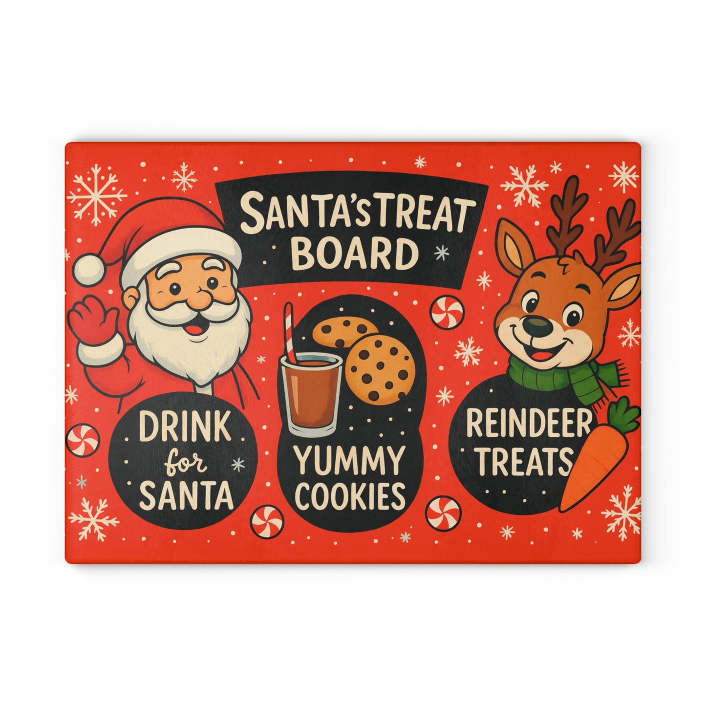 🎄🍪 Santa’s Treat Board – Magical Holiday Tradition for Kids 🎅🥛🦌