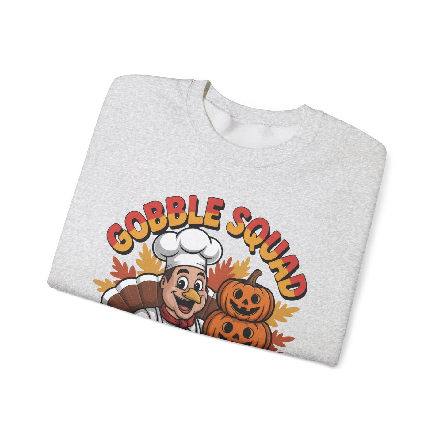 🦃🍂 Gobble Squad Thanksgiving Sweatshirt – Fun Fall Vibes for the Season