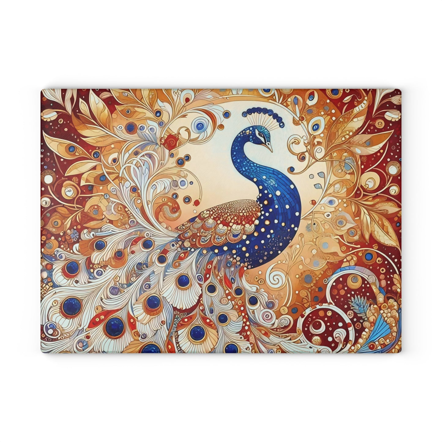 Decoración de pavo real, decoración de mariposas, tabla de cortar, decoración de cocina, arte de cocina, tabla de servir, regalo de pavo real, regalo de mariposa, tabla de cortar floral