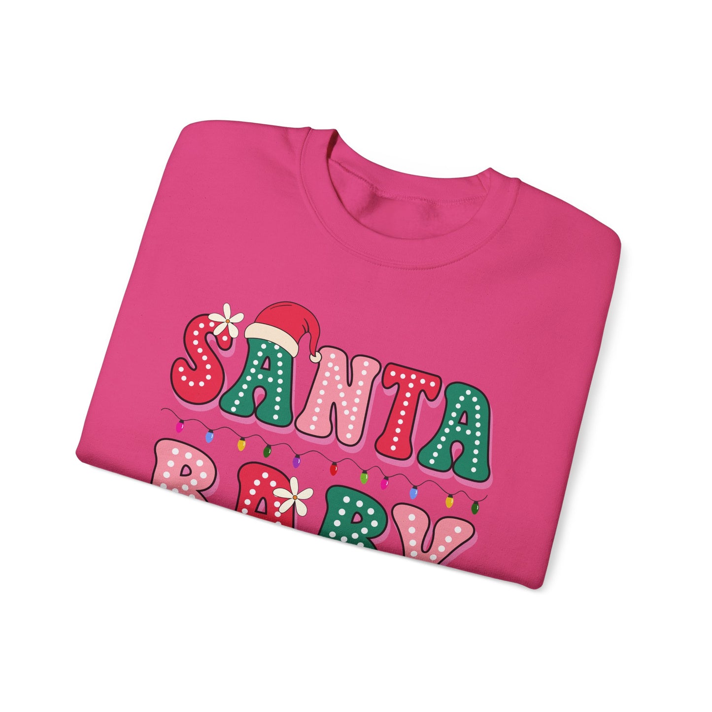 🎅✨ Santa Baby Retro Sweatshirt – Cute & Festive Holiday Style